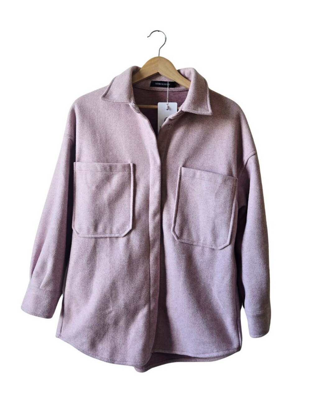 Pink Shacket NWT Size Small - Picture 3 of 5